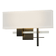 A thumbnail of the Hubbardton Forge 206350 Black / Vintage Platinum / Flax