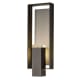 A thumbnail of the Hubbardton Forge 302605 Coastal Black / Coastal Burnished Steel / Clear