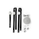 A thumbnail of the Hubbardton Forge 402801 Sterling / Black / Alabaster