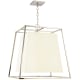 A thumbnail of the Hudson Valley Lighting 6924 Polished Nickel / White Silk Shades