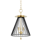 A thumbnail of the Hudson Valley Lighting 1014 Aged Brass / Black