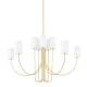 A thumbnail of the Hudson Valley Lighting 6848 Aged Brass