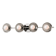 A thumbnail of the Hudson Valley Lighting 9804 Polished Nickel