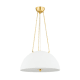 A thumbnail of the Hudson Valley Lighting MDS1100 Aged Brass / White Plaster