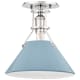 A thumbnail of the Hudson Valley Lighting MDS353 Polished Nickel / Blue Bird