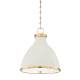 A thumbnail of the Hudson Valley Lighting MDS361 Aged Brass / Off White