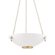 A thumbnail of the Hudson Valley Lighting MDS451 Aged Brass / White Plaster
