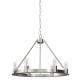 A thumbnail of the Hunter Saddlewood 24 Chandelier Brushed Nickel
