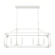 A thumbnail of the Hunter Highland Hill 40 Chandelier Distressed White