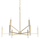 A thumbnail of the Hunter Sunjai Two-Tier 40 Chandelier Alturas Gold
