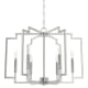 A thumbnail of the Hunter Zoanne 24 Chandelier Brushed Nickel