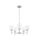 A thumbnail of the Hunter Xidane 24 Chandelier Brushed Nickel