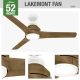A thumbnail of the Hunter Lakemont 52 LED Hunter 50009 Ceiling Fan Details