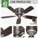A thumbnail of the Hunter Low Profile 42 Hunter 51060 Ceiling Fan Details