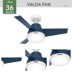 A thumbnail of the Hunter Valda 36 LED Hunter 51838 Ceiling Fan Details