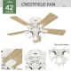 A thumbnail of the Hunter Crestfield 42 LED Low Profile Hunter 52152 Crestfield Ceiling Fan Details