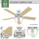 A thumbnail of the Hunter Studio Hunter 53062 Studio Series Ceiling Fan Details