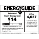 A thumbnail of the Hunter Bennett 52 LED Globe Hunter 54187 Bennett Energy Guide Image