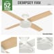A thumbnail of the Hunter Dempsey 52 Low Profile Hunter 59248 Dempsey Ceiling Fan Details