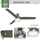 A thumbnail of the Hunter Sentinel 60 Hunter 59459 Sentinel Ceiling Fan Details