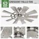 A thumbnail of the Hunter Crescent Falls 52 Alternate Image