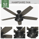 A thumbnail of the Hunter Hampshire 52 LED Alternate Image