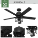 A thumbnail of the Hunter Lawndale 52 LED Alternate Image