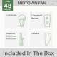 A thumbnail of the Hunter Midtown 48 LED Alternate Image