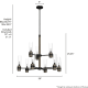 A thumbnail of the Hunter River Mill 30 Chandelier Two Tier Alternate Image