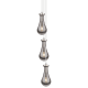 A thumbnail of the Innovations Lighting 103-451-1P-12-8 Malone Pendant Brushed Satin Nickel / Light Smoke