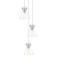 A thumbnail of the Innovations Lighting 113-410-1PS-10-16 Newton Cone Pendant Brushed Satin Nickel / Clear