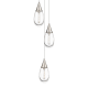 A thumbnail of the Innovations Lighting 113-450-1P-15-14 Malone Pendant Brushed Satin Nickel / Clear