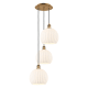 A thumbnail of the Innovations Lighting 113B-3P-42-17 White Venetian Pendant Alternate Image