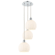 A thumbnail of the Innovations Lighting 113B-3P-42-17 White Venetian Pendant Alternate Image