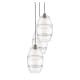 A thumbnail of the Innovations Lighting 113B-3P-56-17 Vaz Pendant Antique Brass / Clear