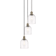 A thumbnail of the Innovations Lighting 113B-3P-30-12 Bella Pendant Antique Brass / Clear