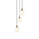 A thumbnail of the Innovations Lighting 113B-3P-13-13 White Venetian Pendant Brushed Brass