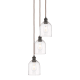 A thumbnail of the Innovations Lighting 113B-3P-30-12 Bella Pendant Oil Rubbed Bronze / Clear