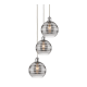 A thumbnail of the Innovations Lighting 113B-3P-30-15 Rochester Pendant Polished Chrome / Smoked