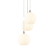 A thumbnail of the Innovations Lighting 113B-3P-39-19 White Venetian Pendant Polished Nickel