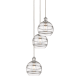 A thumbnail of the Innovations Lighting 113B-3P-30-15 Rochester Pendant Polished Nickel / Clear