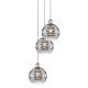 A thumbnail of the Innovations Lighting 113B-3P-30-15 Rochester Pendant Polished Nickel / Smoked