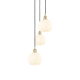 A thumbnail of the Innovations Lighting 113B-3P-31-15 White Venetian Pendant Satin Gold