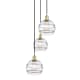 A thumbnail of the Innovations Lighting 113B-3P-30-15 Rochester Pendant Satin Gold / Clear