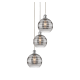 A thumbnail of the Innovations Lighting 113B-3P-30-15 Rochester Pendant White Polished Chrome / Smoked