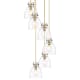 A thumbnail of the Innovations Lighting 116-410-1PS-10-19 Newton Bell Pendant Brushed Brass / Clear