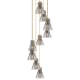 A thumbnail of the Innovations Lighting 119-410-1PS-10-23 Newton Cone Pendant Brushed Brass / Light Smoke