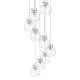A thumbnail of the Innovations Lighting 119-410-1PS-10-23 Newton Sphere Pendant Brushed Satin Nickel / Clear