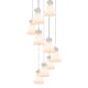 A thumbnail of the Innovations Lighting 119-410-1PS-10-23 Newton Cone Pendant Brushed Satin Nickel / White