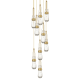 A thumbnail of the Innovations Lighting 119-452-1P-21-19 Milan Pendant Brushed Brass / Clear